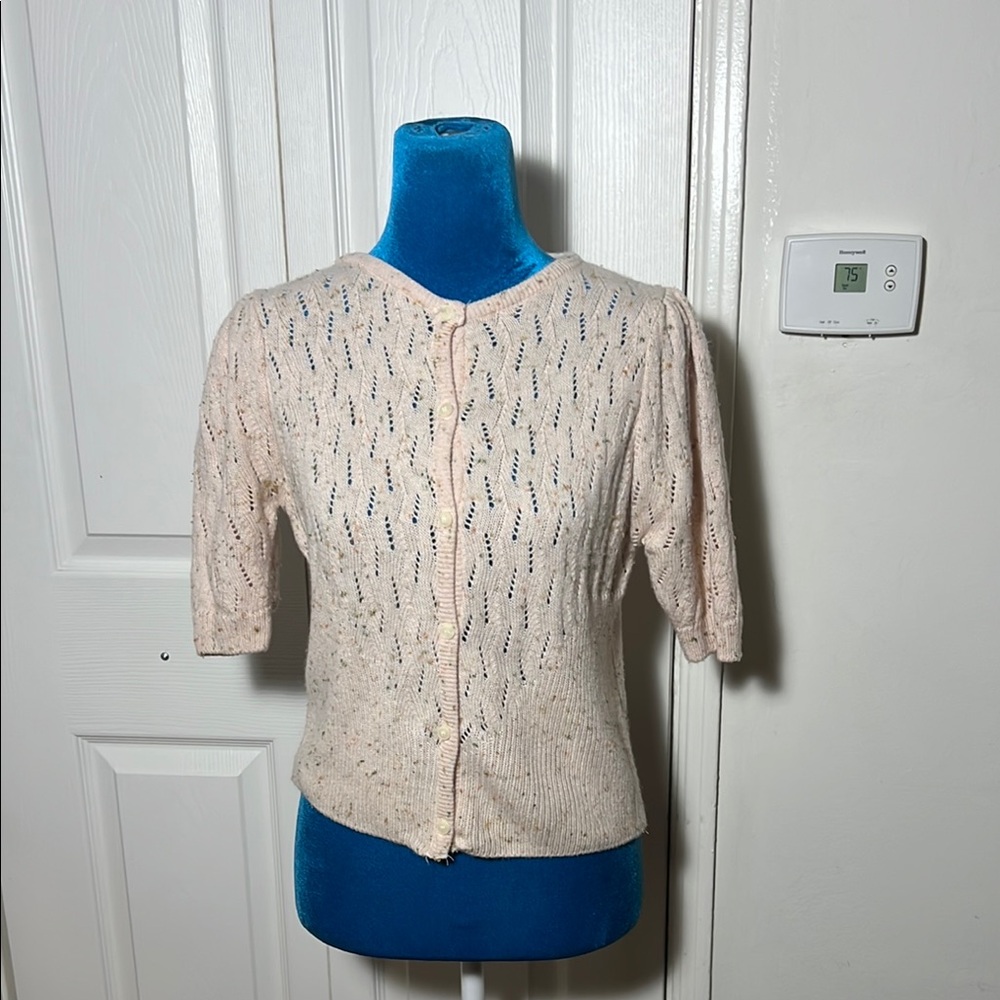 Remain Cardigan Knit button sweater Small